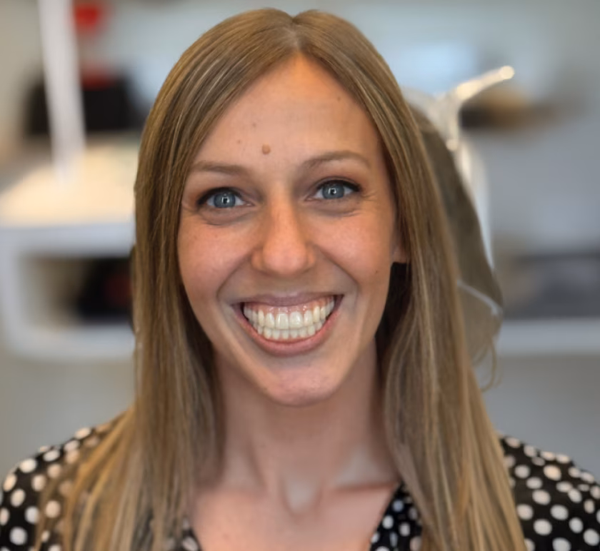 Smile after dental treatment