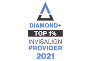 Invisalign Diamond+ Top 1% Provider 2021